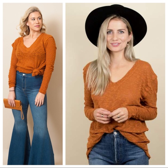 FREE PEOPLE PULLOVER LONG SLEEVES TUNIC TOP A2C - Picture 10 of 16